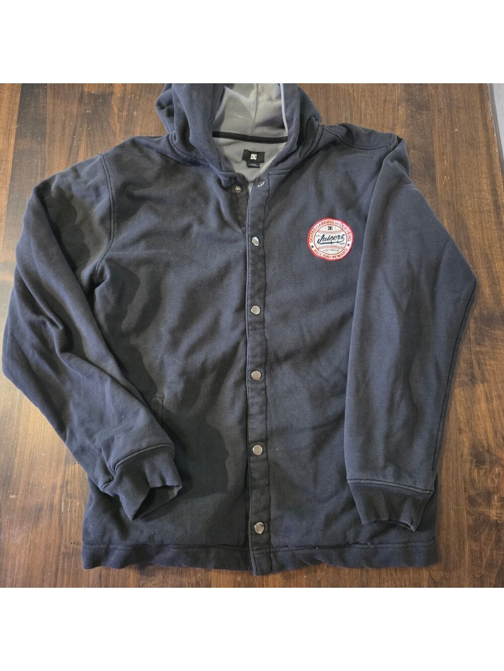 DC Shoes Drivers Black Hooded Jacket